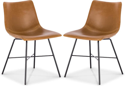 Paxton Dining Chair, Set of 2 Tan