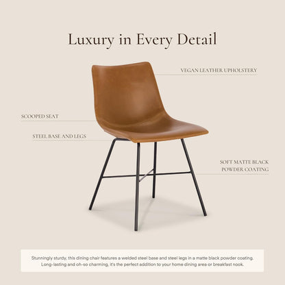 Paxton Dining Chair, Set of 2 Tan